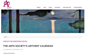 The Arts Society ArtVent 2021